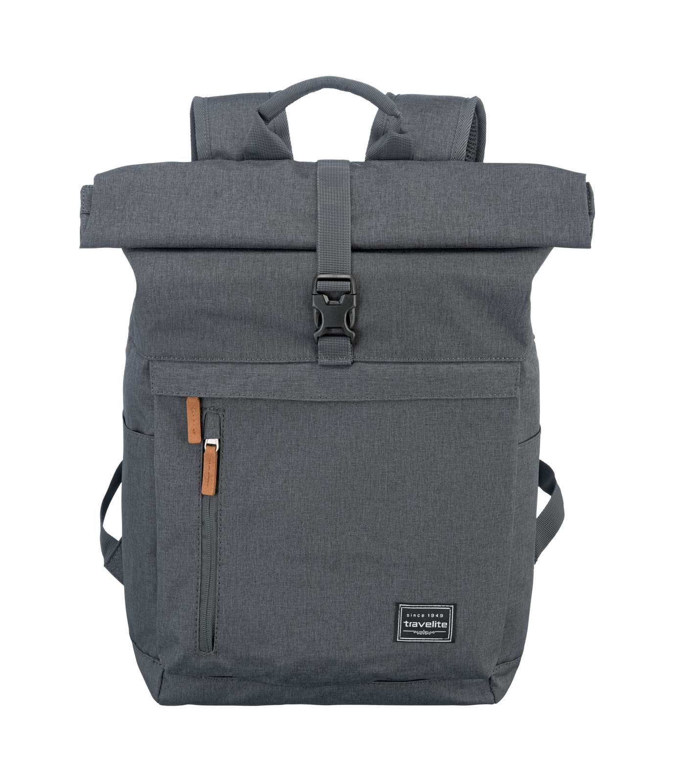 Travelite Basics Rollup Backpack 35 liter 96310 05 anthracite voorkant
