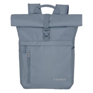 Travelite Basics Rollup Backpack 35 liter 96310 25 smokey blue voorkant