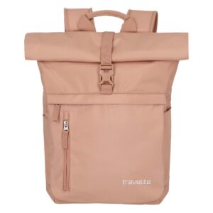 Travelite Basics Rollup Backpack 35 liter 96310 14 rosé voorkant