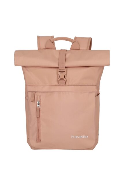 Travelite Basics Rollup Backpack 35 liter 96310 14 rosé voorkant