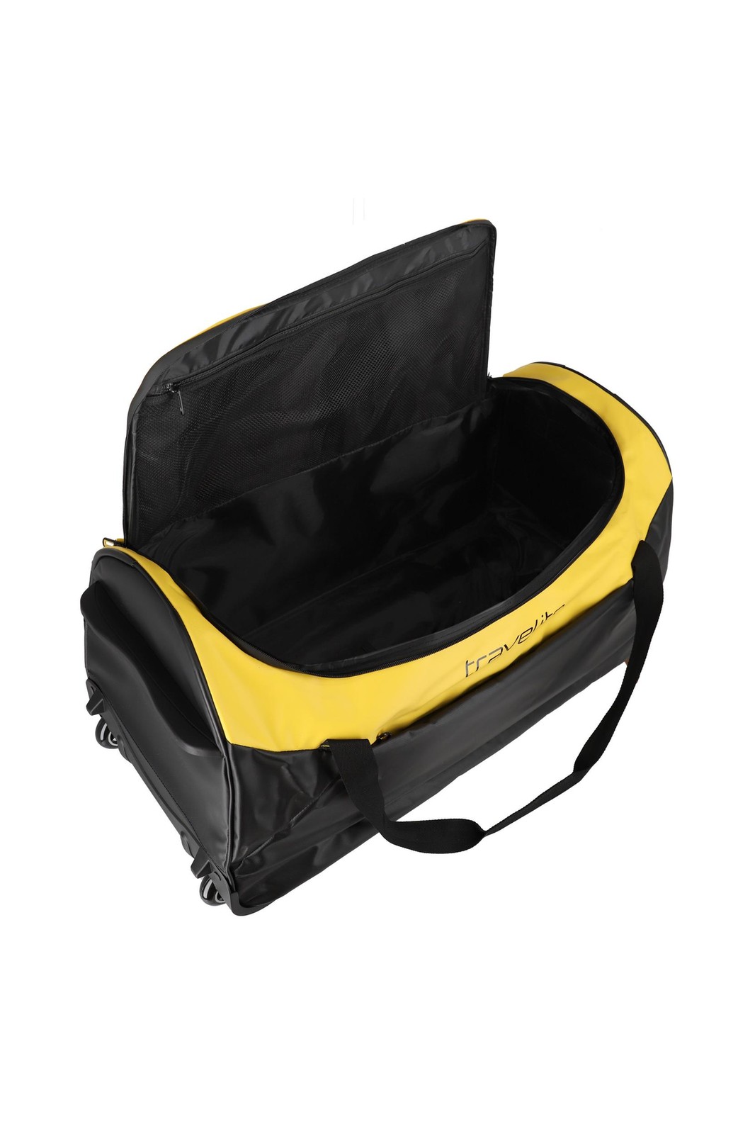 Travelite Basics Trolley Travel Bag 97 liter | Reistas 96285 89 geel binnenkant