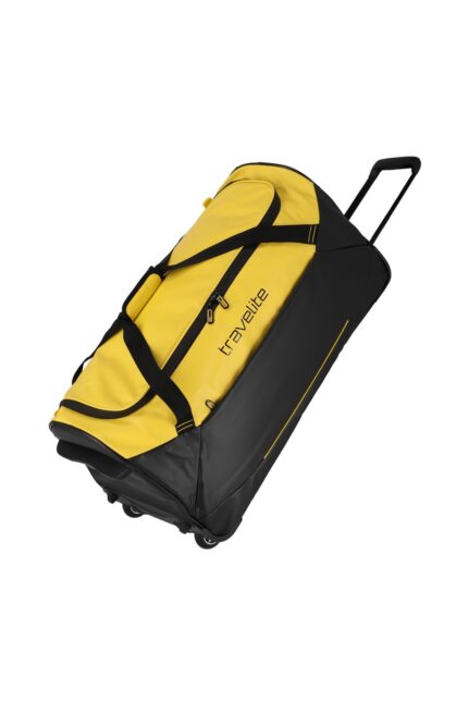 Travelite Basics Trolley Travel Bag 97 liter | Reistas 96285 89 geel schuin