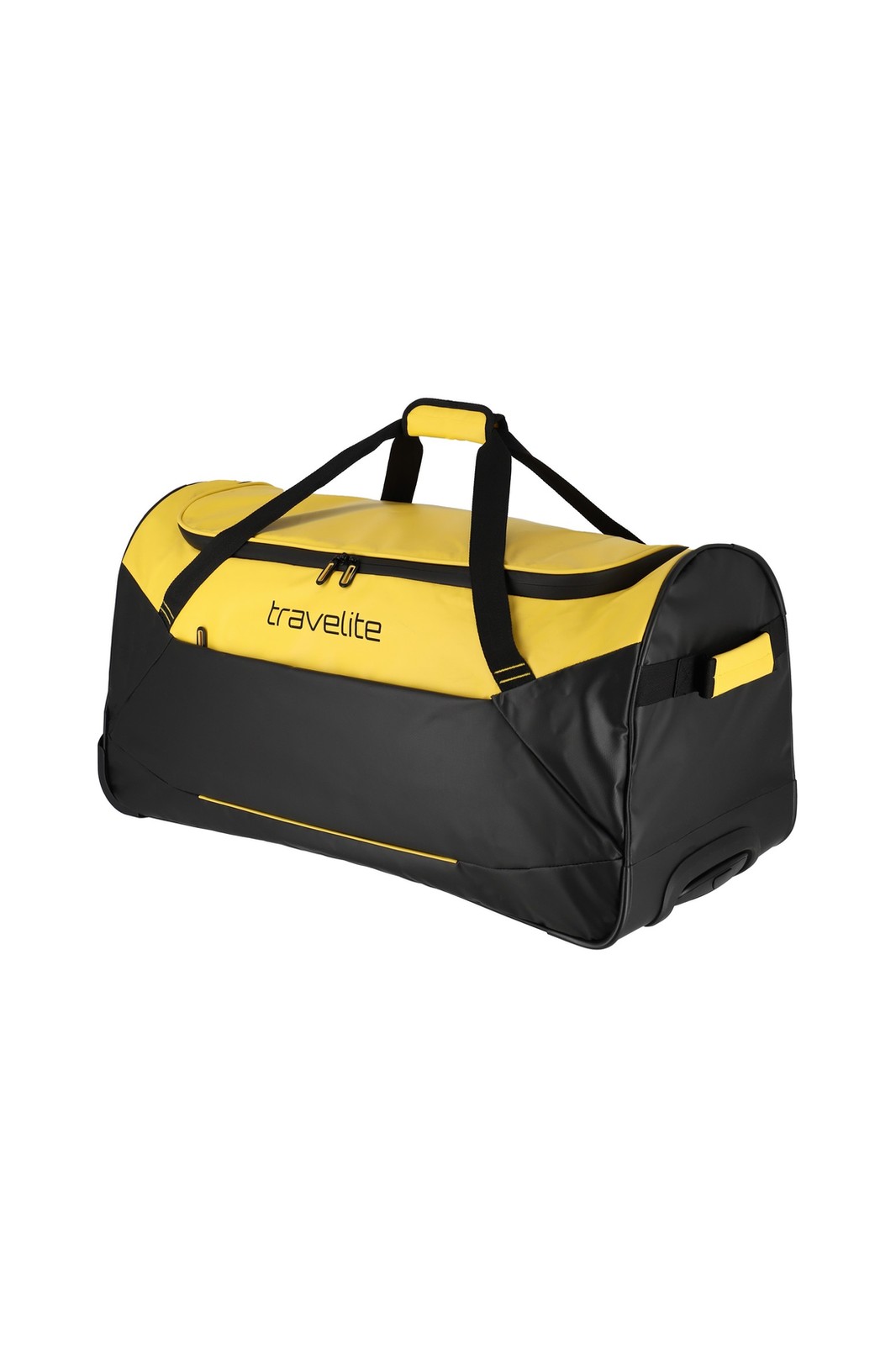 Travelite Basics Trolley Travel Bag 97 liter | Reistas 96285 89 geel voorkant schuin
