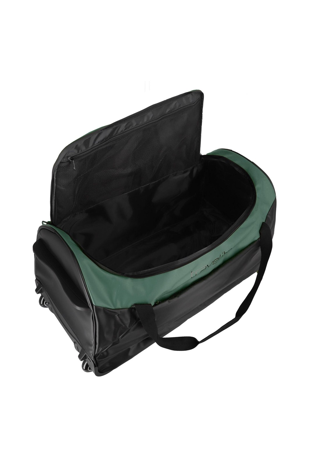 Travelite Basics Trolley Travel Bag 97 liter | Reistas 96285 80 groen binnenkant