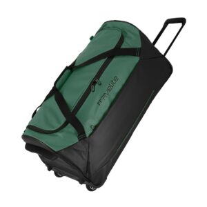 Travelite Basics Trolley Travel Bag 97 liter | Reistas 96285 80 groen schuin