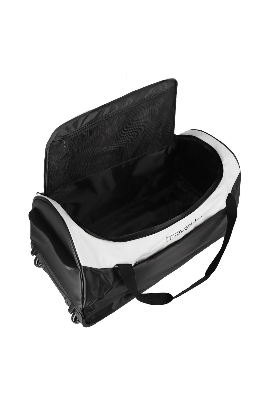 Travelite Basics Trolley Travel Bag 97 liter | Reistas 96285 30 wit binnenkant