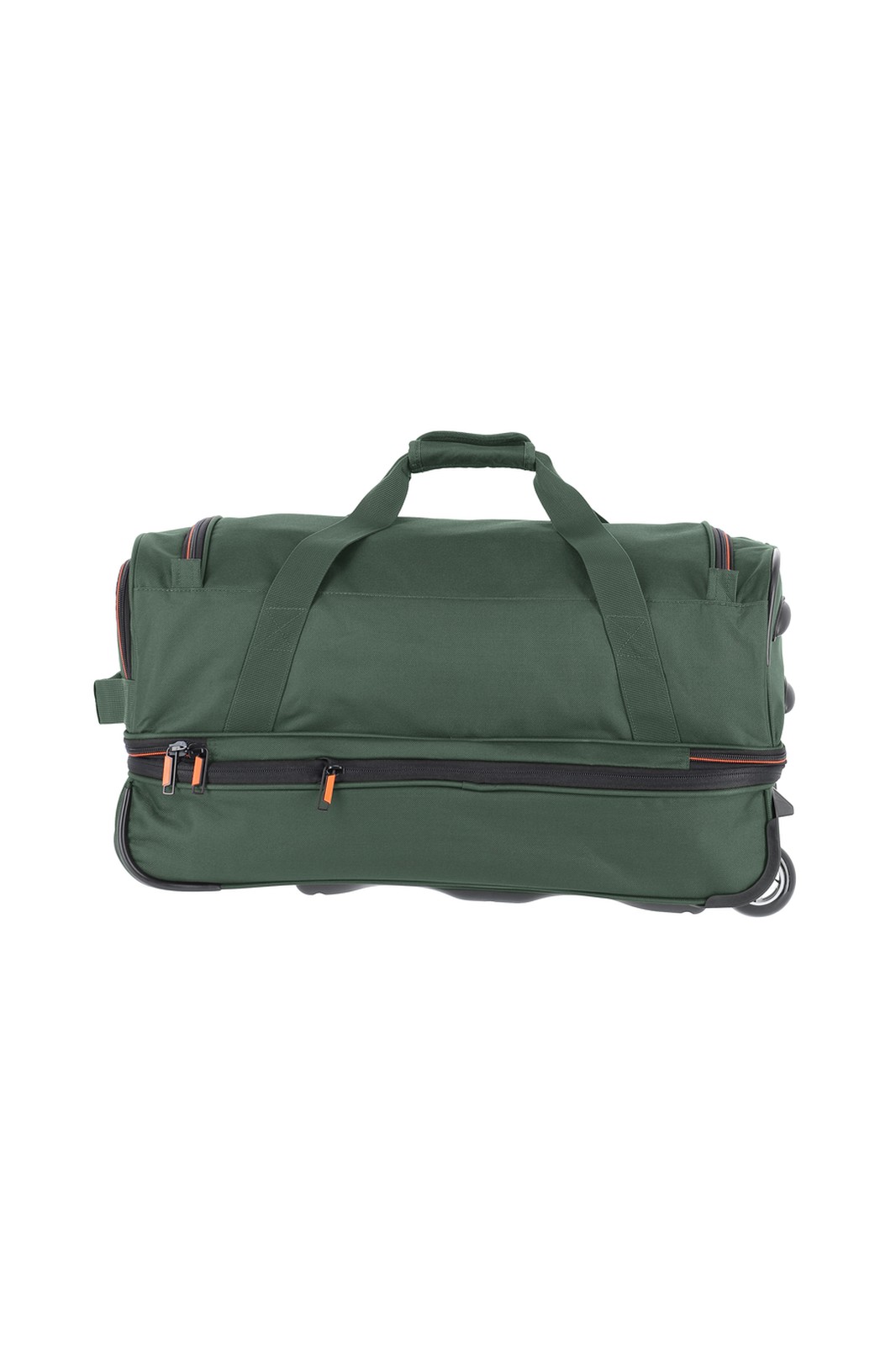 Travelite Basics Wheeled Duffle 55 | Reistas met wielen 96275 -86 donkergroen achterkant