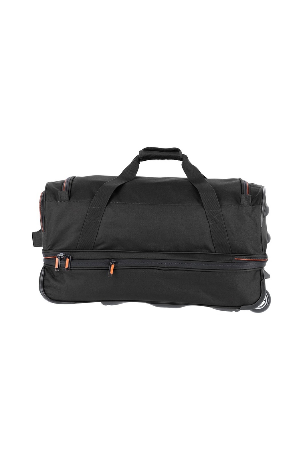 Travelite Basics Wheeled Duffle 55 | Reistas met wielen 96275 01 zwart achterkant