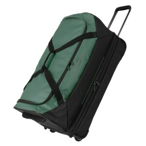 Travelite Basics Wheeled Duffle 70 cm 98 liter | Reistas 96281 80 groen schuin