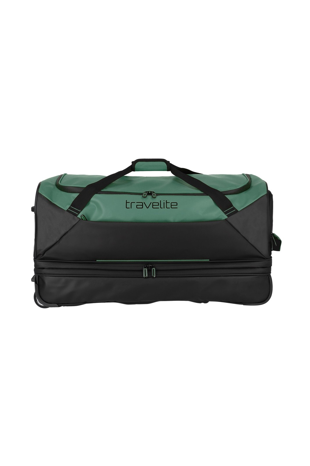 Travelite Basics Wheeled Duffle 70 cm 98 liter | Reistas 96281 80 groen voorkant