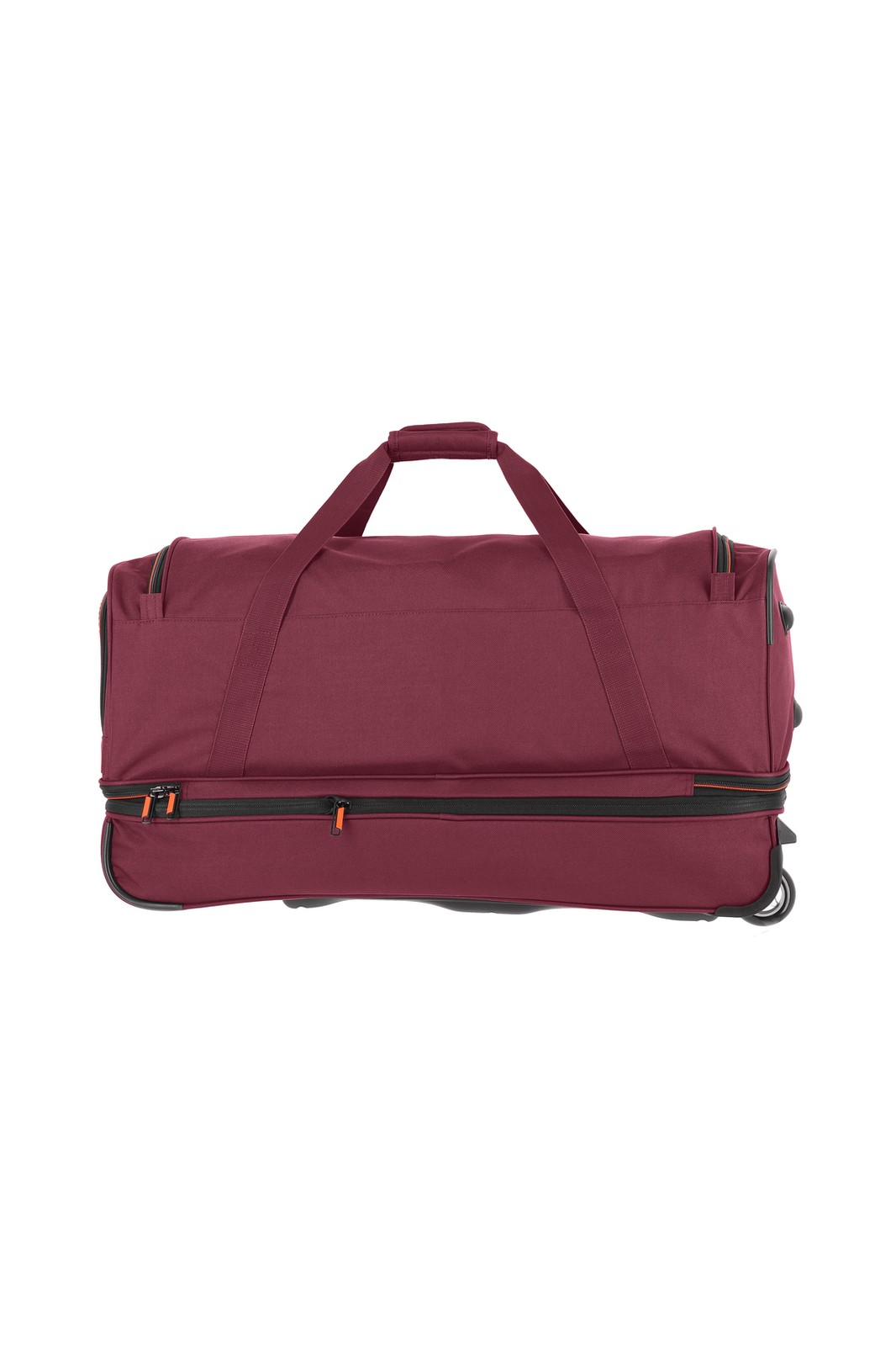 Travelite Basics Wheeled Duffle 70 Expandable 82 liter 96276 70 bordeaux achterkant