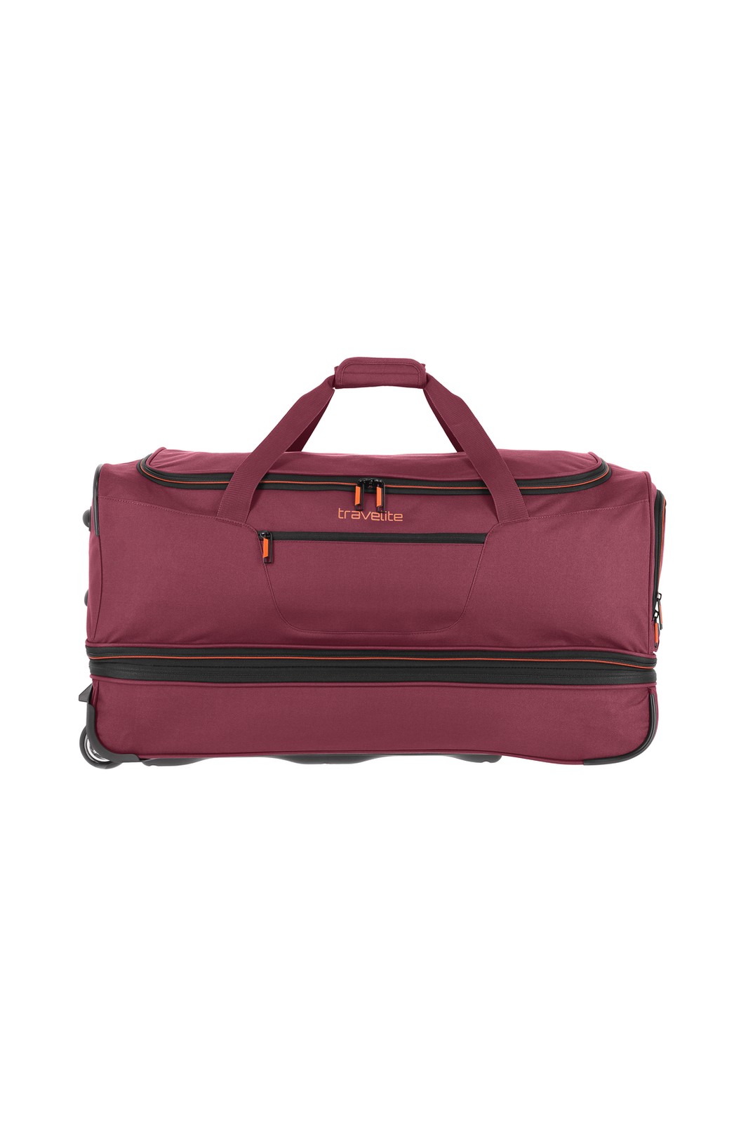 Travelite Basics Wheeled Duffle 70 Expandable 82 liter 96276 70 bordeaux voorkant