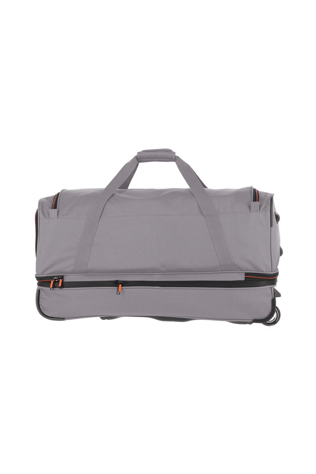 Travelite Basics Wheeled Duffle 70 Expandable 82 liter 96276 04 grijs achterkant