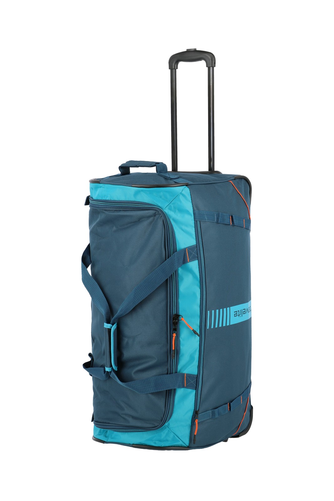Travelite Basics Wheeled Duffle Active 86 liter | Reistas 96281 22 petrol staand