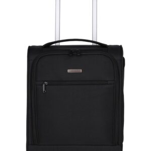 Travelite Cabin 2-wiel Underseater trolley 43 cm 90225 01 zwart voorkant 2