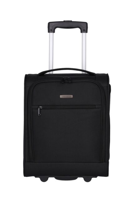 Travelite Cabin 2-wiel Underseater trolley 43 cm 90225 01 zwart voorkant 2