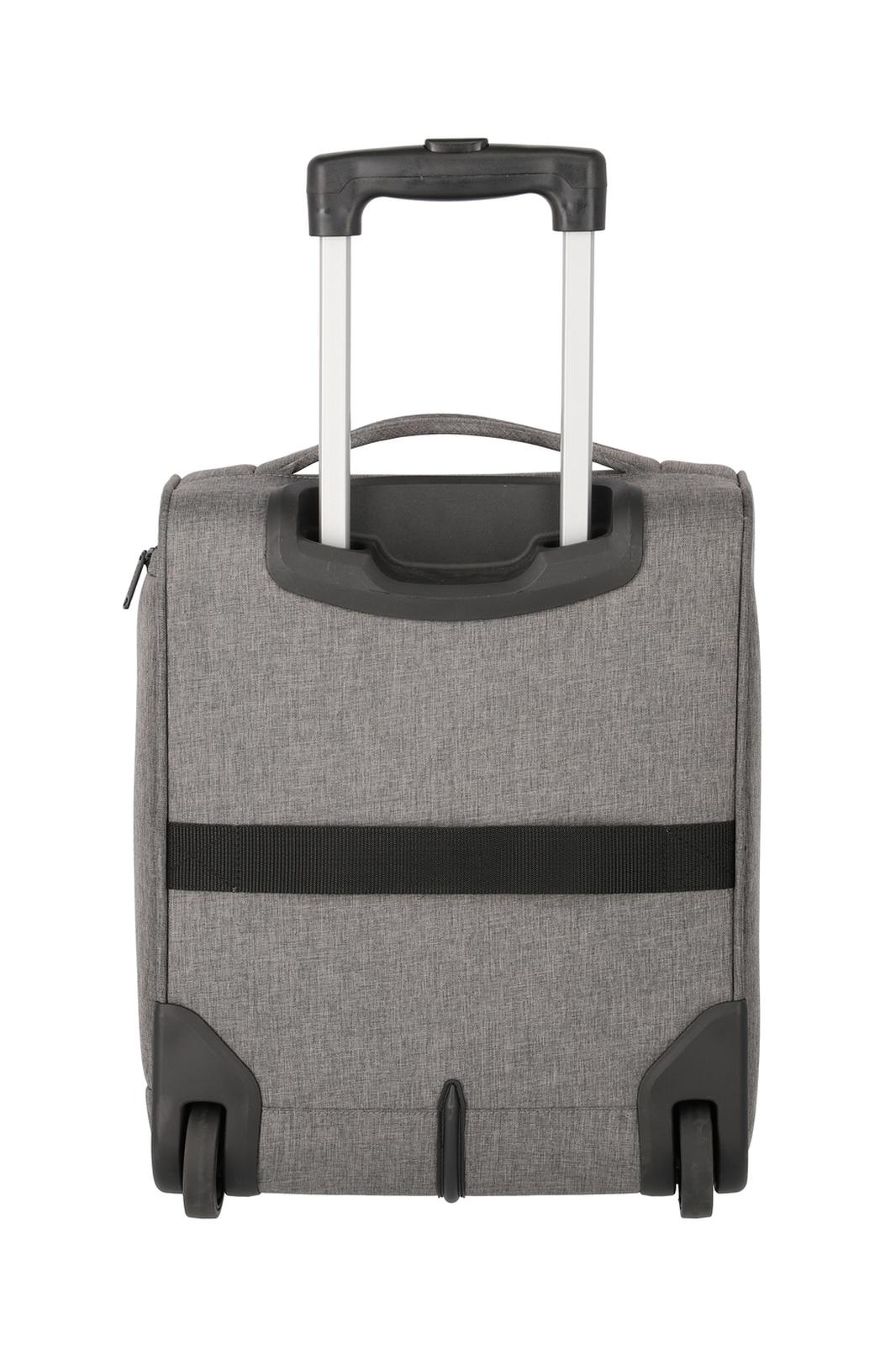 Travelite Cabin 2-wiel Underseater trolley 43 cm 90225 04 grey melange achterkant