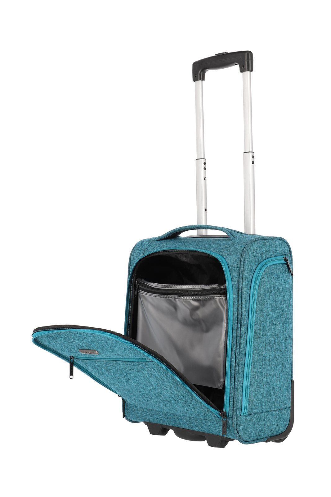 Travelite Cabin 2-wiel Underseater trolley 43 cm 90225 22 petrol binnenkant rechts