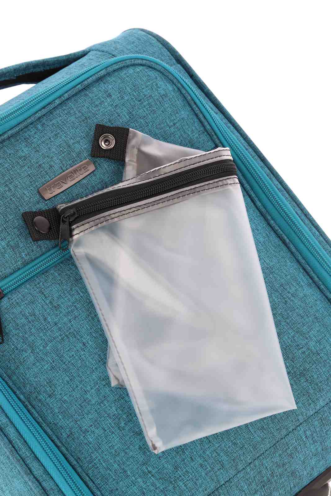 Travelite Cabin 2-wiel Underseater trolley 43 cm 90225 22 petrol detail 2