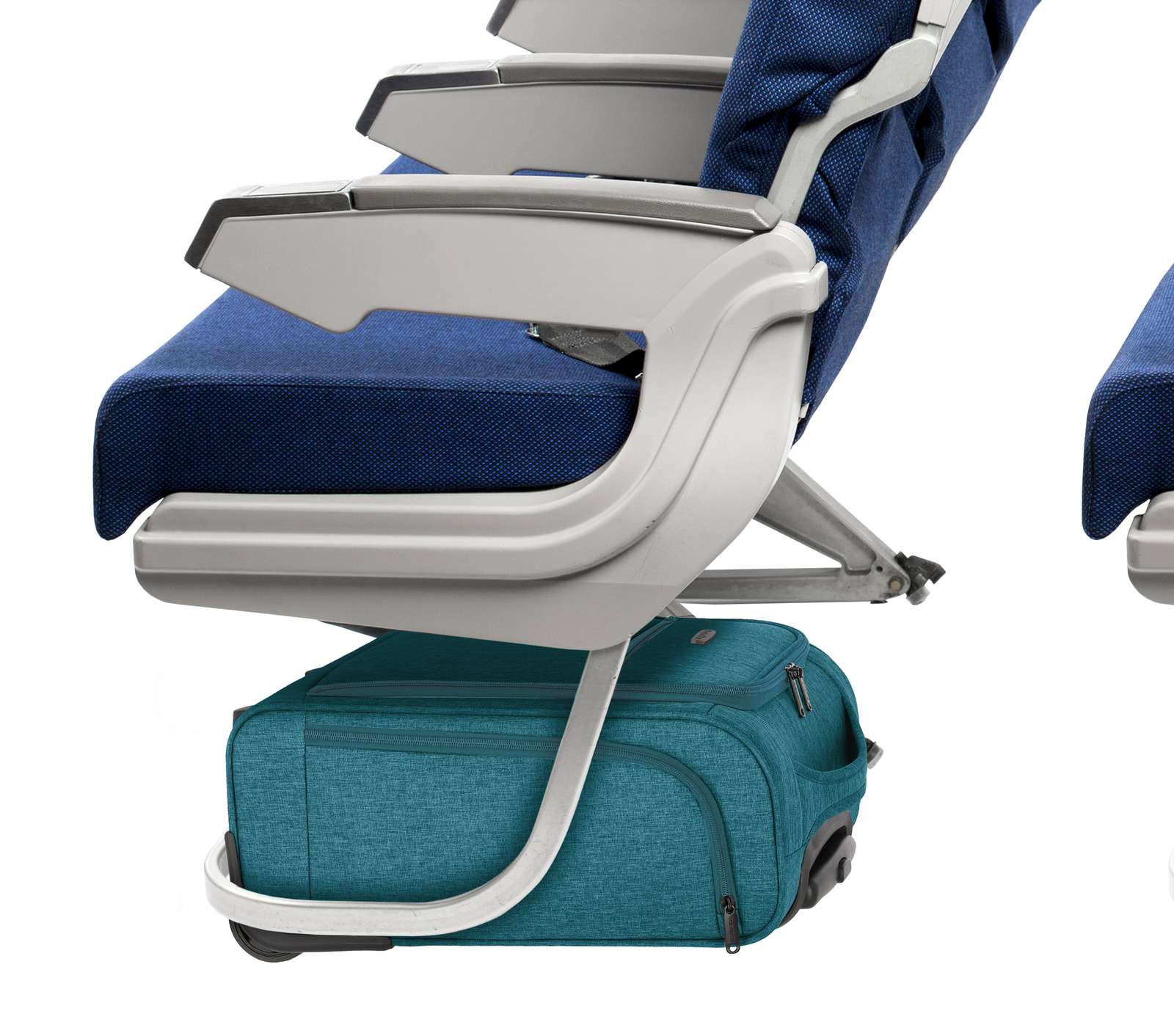 Travelite Cabin 2-wiel Underseater trolley 43 cm 90225 22 petrol onder stoel