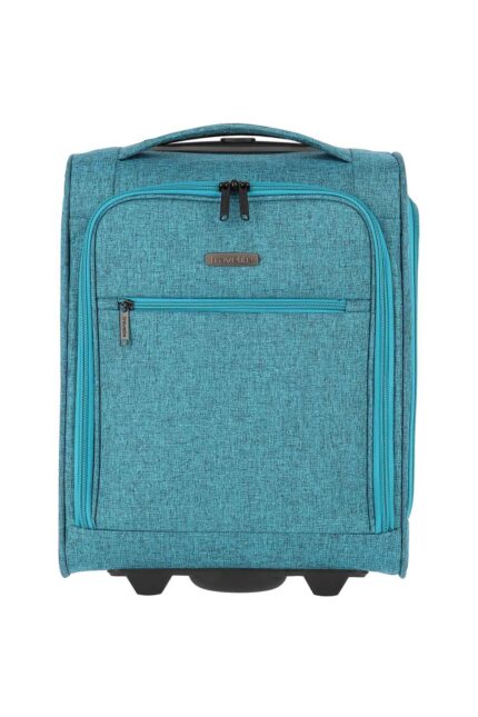 Travelite Cabin 2-wiel Underseater trolley 43 cm 90225 22 petrol voorkant 2