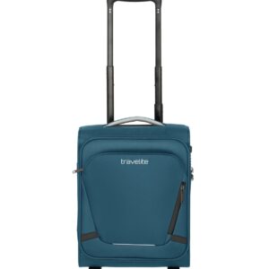 Travelite Jetpack Easy 2 Cabin 21 liter | Underseater trolley 90222 22 petrol voorkant