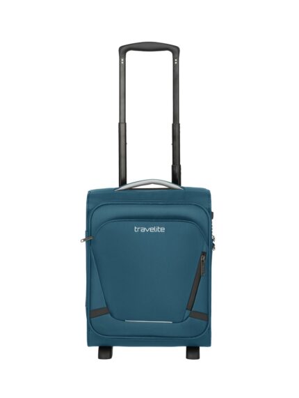Travelite Jetpack Easy 2 Cabin 21 liter | Underseater trolley 90222 22 petrol voorkant
