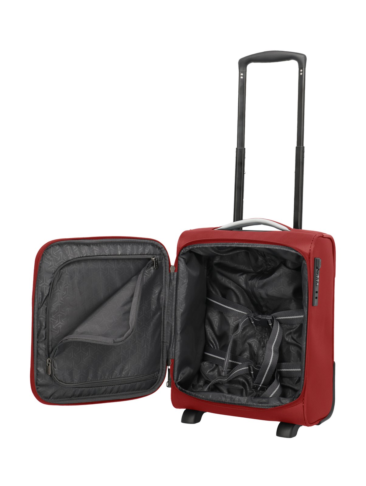 Travelite Jetpack Easy 2 Cabin 21 liter | Underseater trolley binnenkant