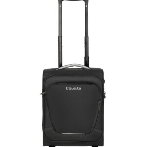 Travelite Jetpack Easy 2 Cabin 21 liter | Underseater trolley 90222 01 zwart voorkant