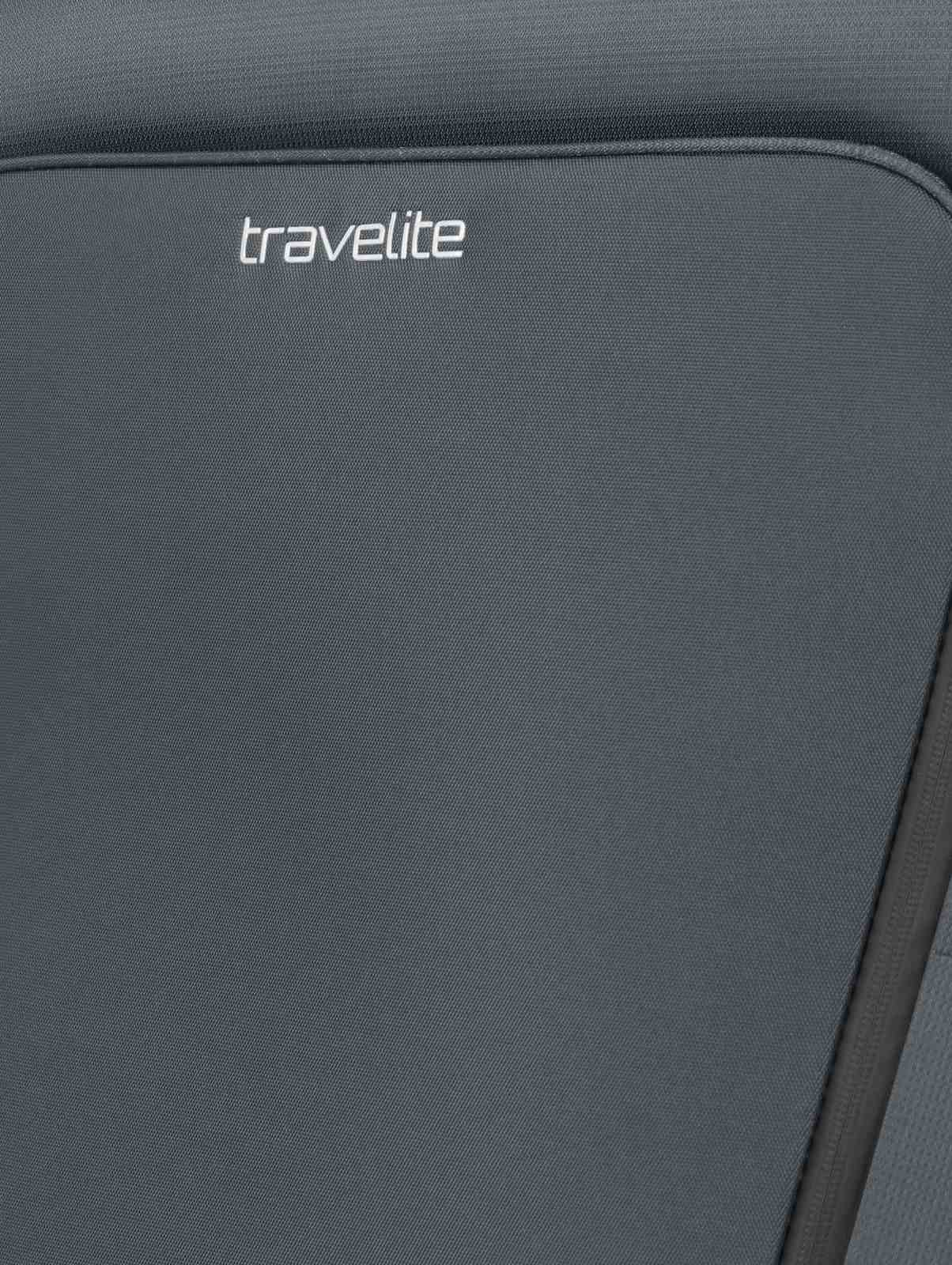 Travelite Jetpack Max handbagage spinner 55 cm | 41 liter 90219 04 anthracite logo