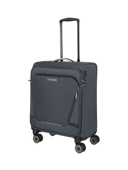 Travelite Jetpack Max handbagage spinner 55 cm | 41 liter 90219 04 anthracite schuin
