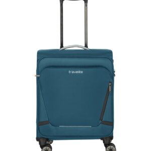 Travelite Jetpack Max handbagage spinner 55 cm | 41 liter 90219 22 petrol voorkant