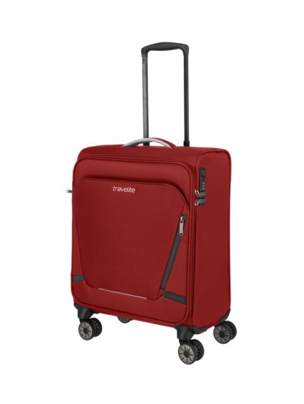 Travelite Jetpack Max handbagage spinner 55 cm | 41 liter 90219 10 rood schuin