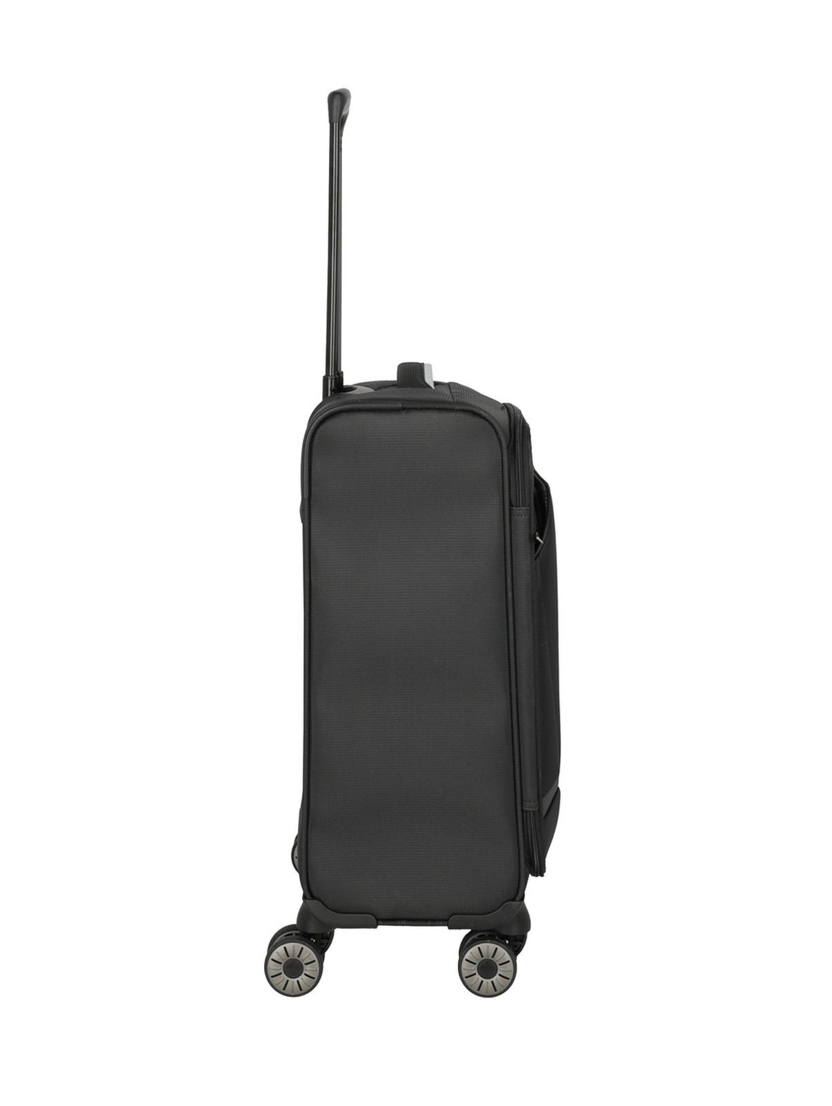 Travelite Jetpack Max handbagage spinner 55 cm | 41 liter 90219 01 zwart zijkant links