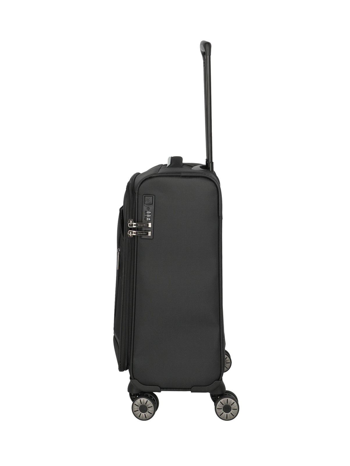 Travelite Jetpack Max handbagage spinner 55 cm | 41 liter 90219 01 zwart zijkant rechts