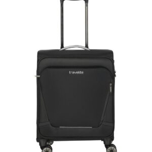 Travelite Jetpack Max handbagage spinner 55 cm | 41 liter 90219 01 zwart voorkant