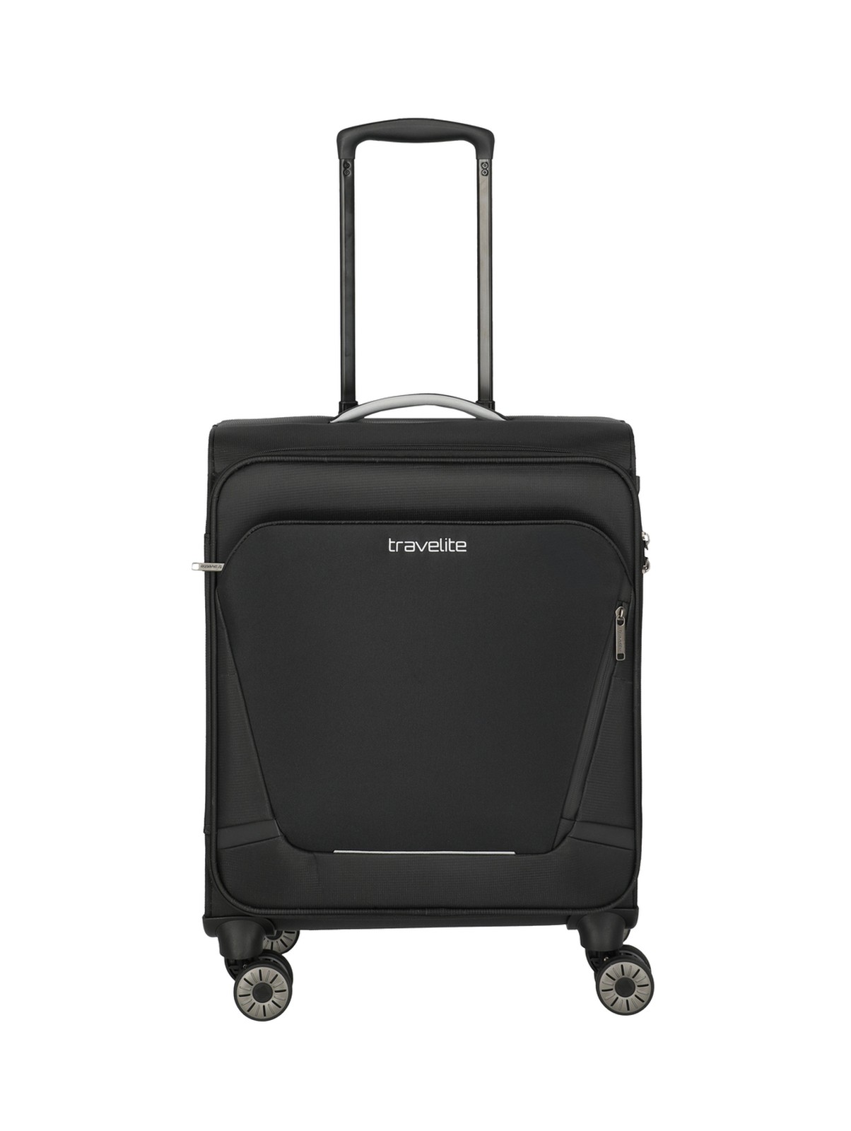 Travelite Jetpack Max handbagage spinner 55 cm | 41 liter 90219 01 zwart voorkant