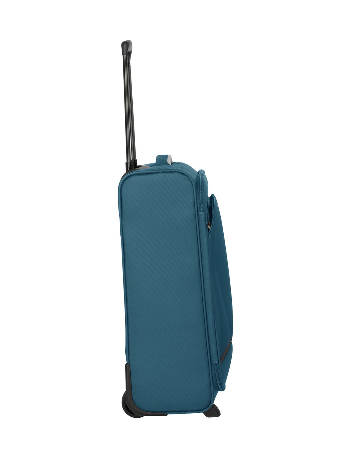 Travelite Jetpack Slim 2 Cabin 40 liter | Handbagage trolley 90224 22 petrol zijkant links