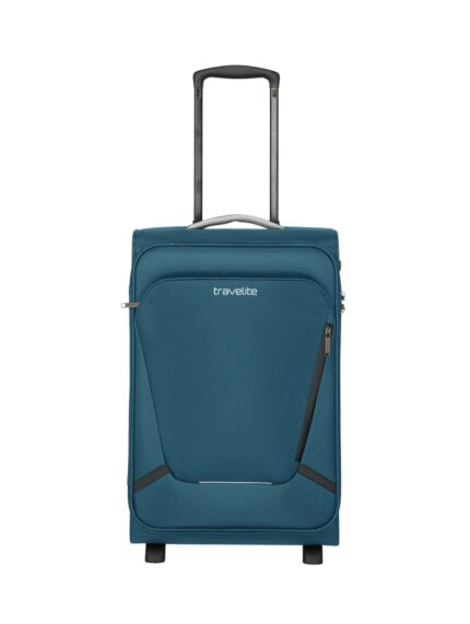 Travelite Jetpack Slim 2 Cabin 40 liter | Handbagage trolley 90224 22 petrol voorkant