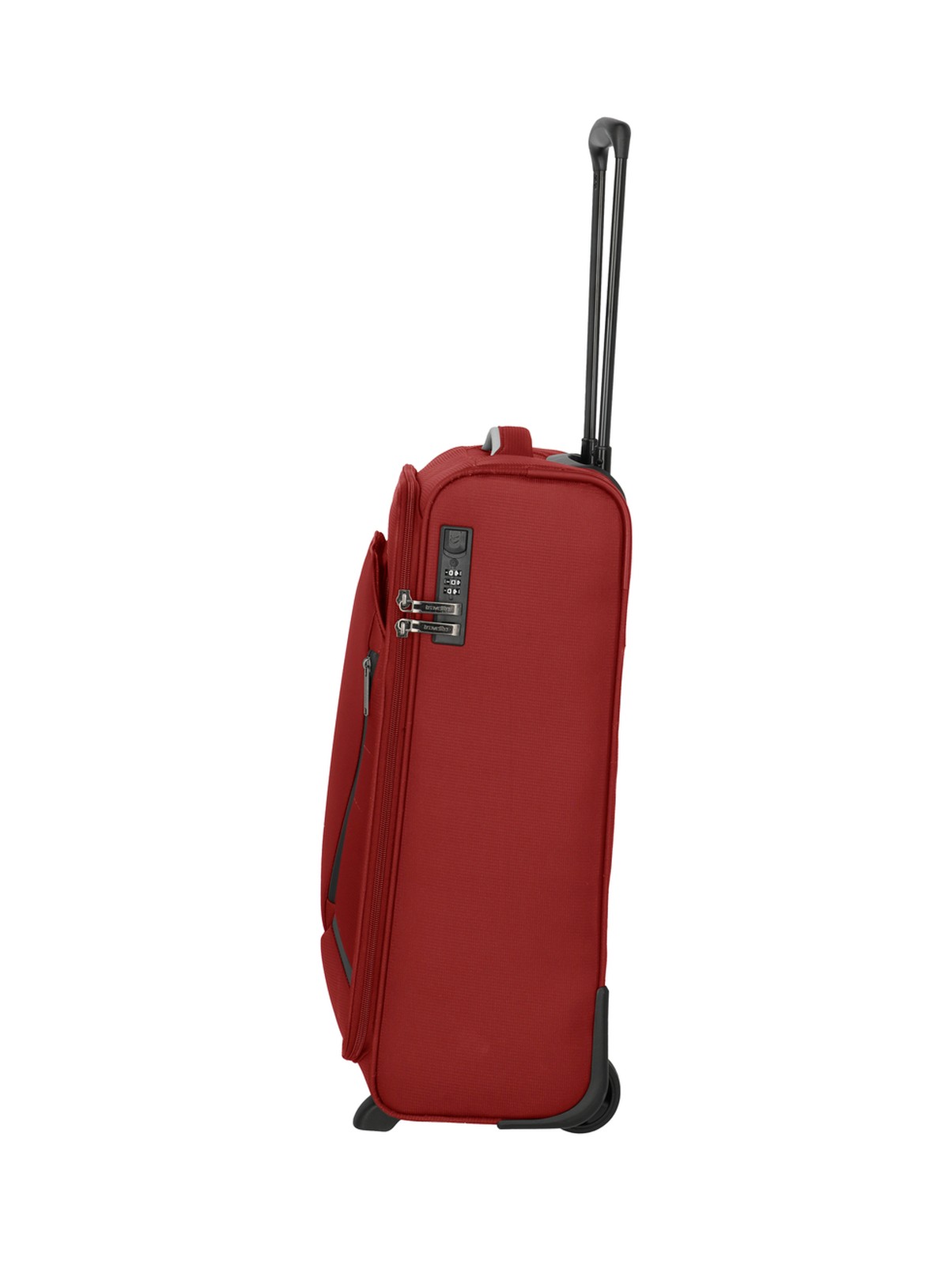 Travelite Jetpack Slim 2 Cabin 40 liter | Handbagage trolley 90224 10 rood zijkant rechts