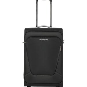Travelite Jetpack Slim 2 Cabin 40 liter | Handbagage trolley 90224 01 zwart voorkant
