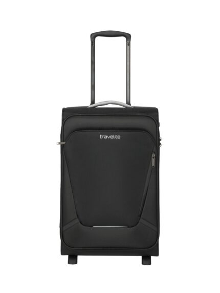 Travelite Jetpack Slim 2 Cabin 40 liter | Handbagage trolley 90224 01 zwart voorkant