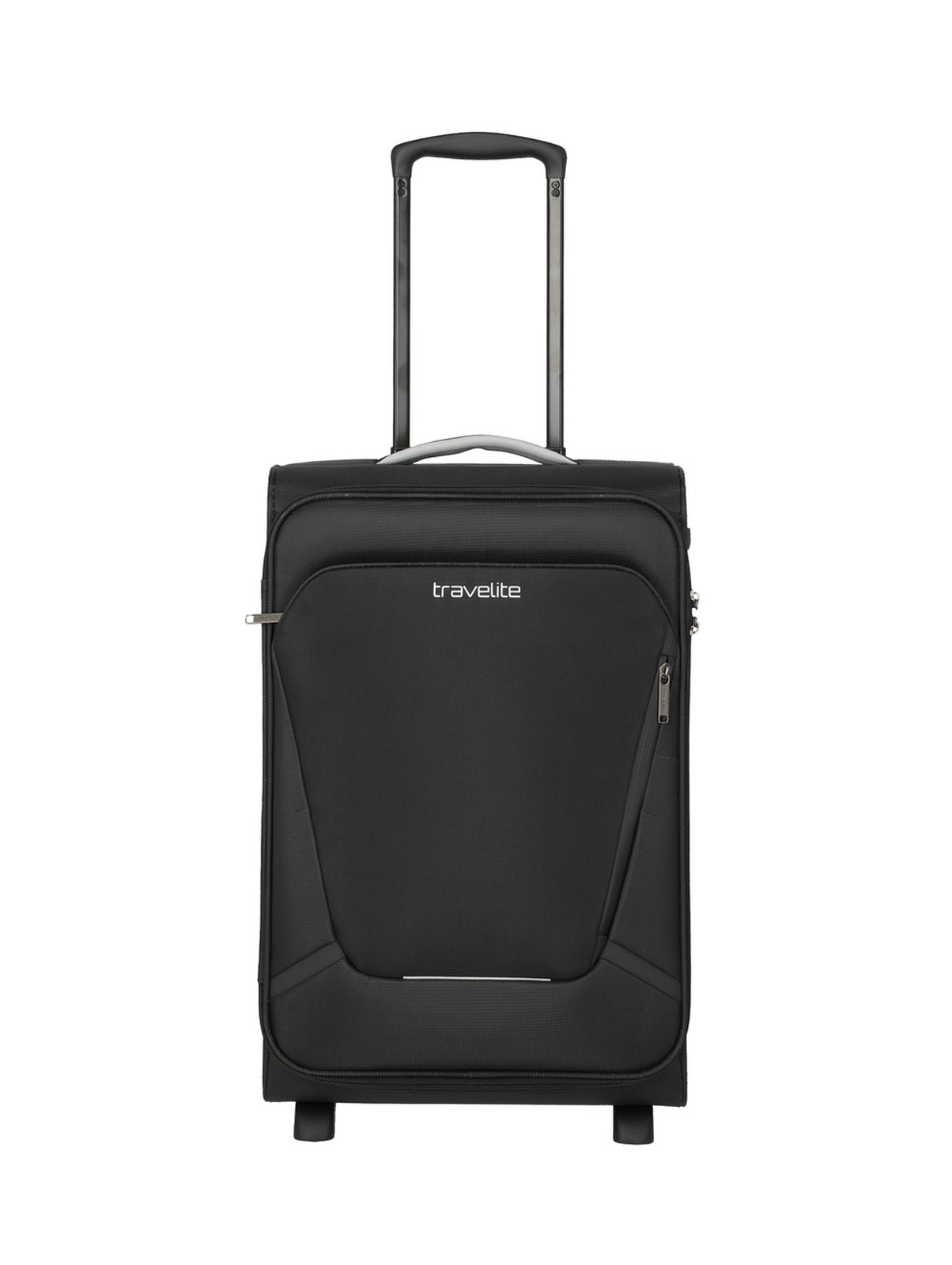 Travelite Jetpack Slim 2 Cabin 40 liter | Handbagage trolley 90224 01 zwart voorkant