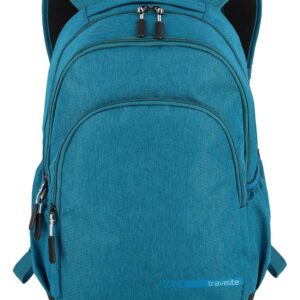 Travelite Kick Off Backpack L 22 liter | Rugzak 6918 22 petrol voorkant