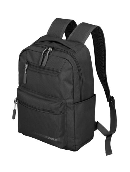 Rugzak 17 liter Travelite | Kick Off Backpack M 6917 01 zwart schuin