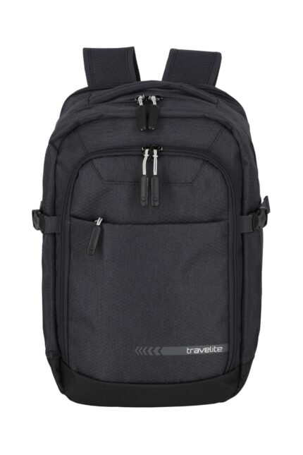 Travelite Kick Off Cabin Backpack 20 liter | Handbagage rugzak 6921 04 dark anthracite voorkant