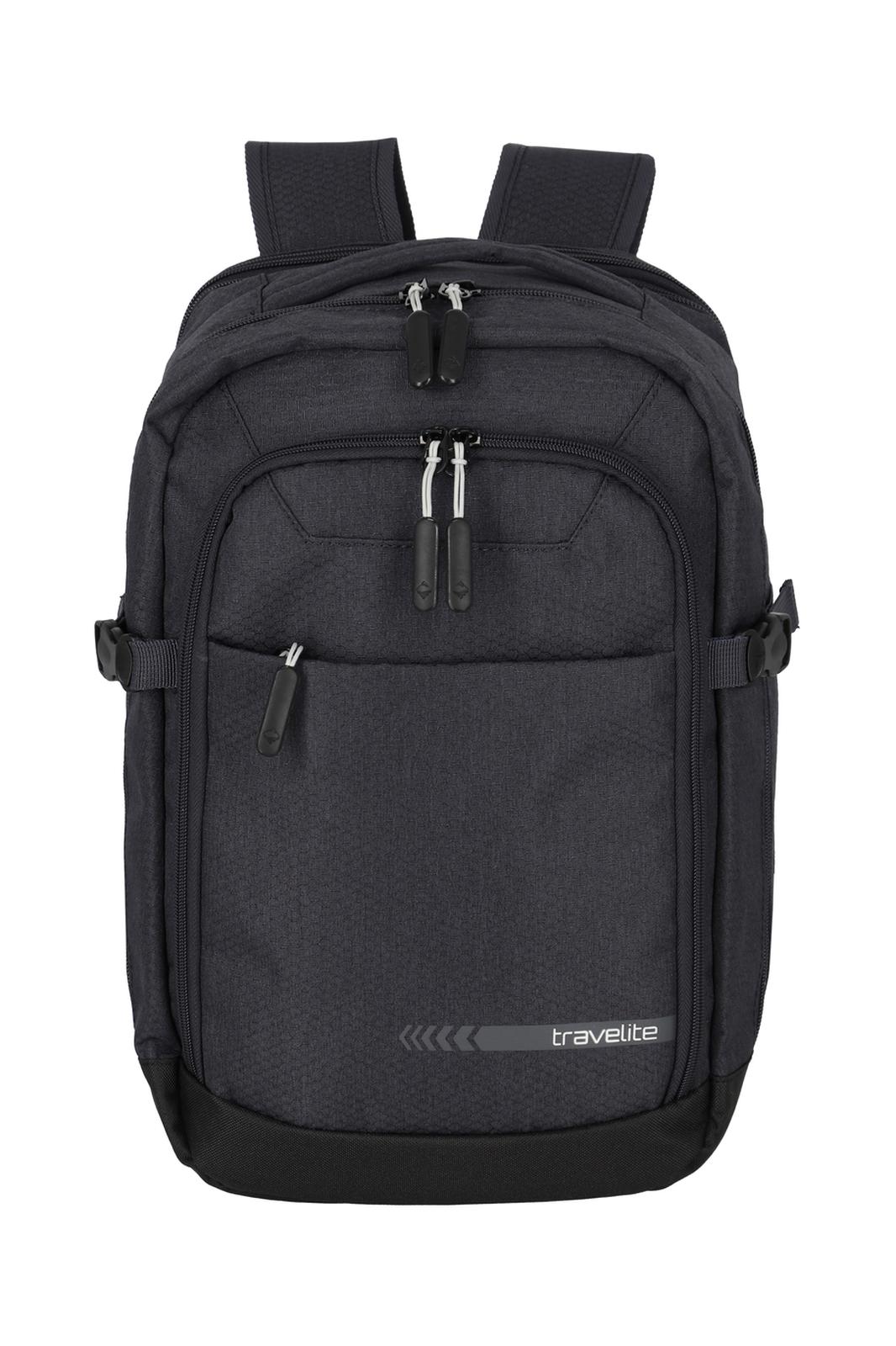Travelite Kick Off Cabin Backpack 20 liter | Handbagage rugzak 6921 04 dark anthracite voorkant