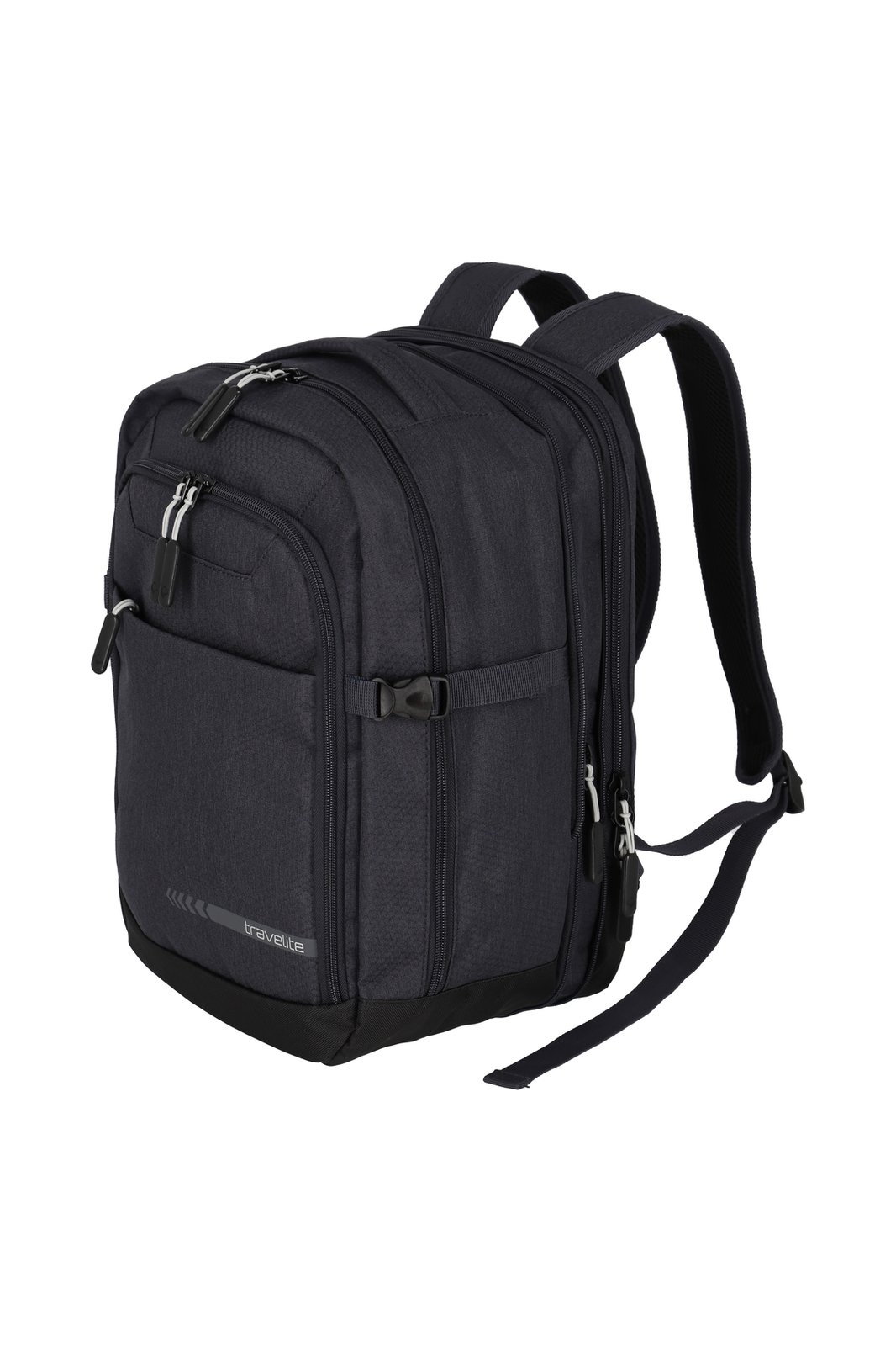 Travelite Kick Off Cabin Backpack 20 liter | Handbagage rugzak 6921 04 dark anthracite schuin