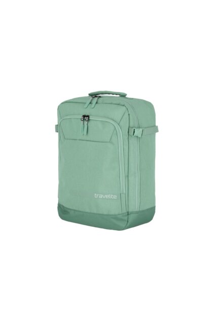 Travelite Kick Off Cabin Size Duffle/Backpack 35L | Handbagage 6912 80 sage rechts schuin