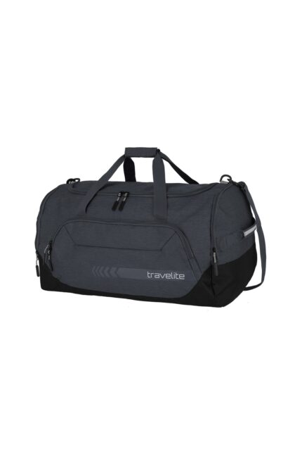 Travelite Kick Off Duffle L 73 liter | Reistas 6915 04 dark anthracite schuin